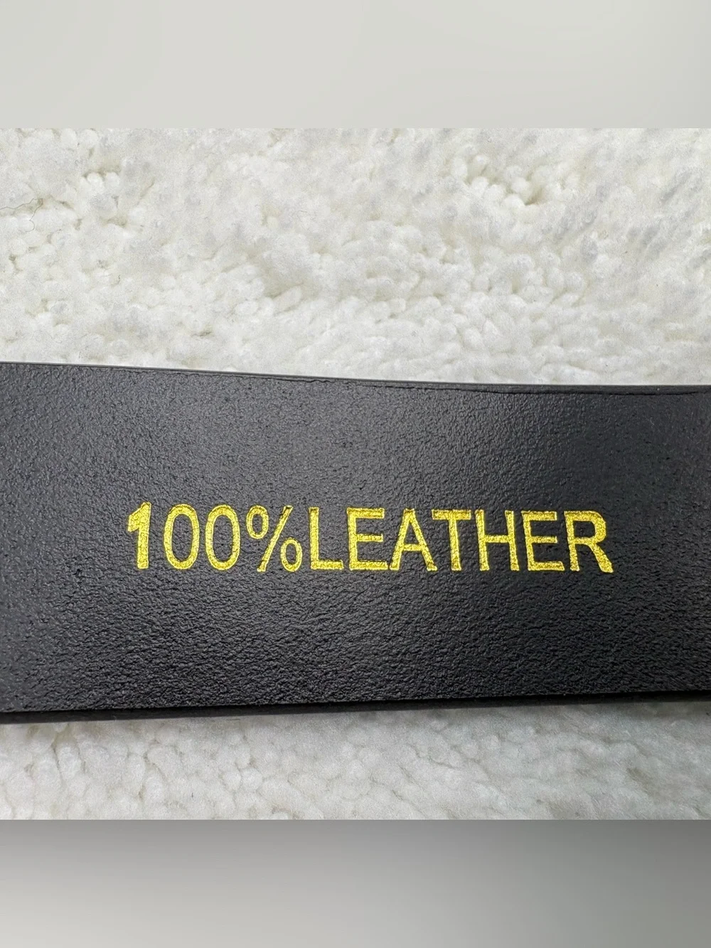 NEW Men’s Generic 100% Cowskin Leather Belt with an Eagle-Designed Alloy Buckle
